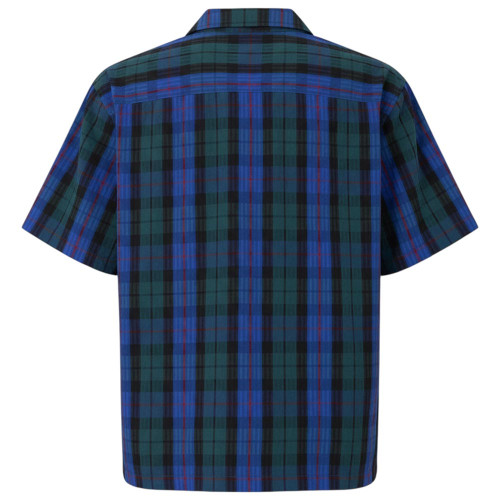 Seersucker Plaid SS Wov